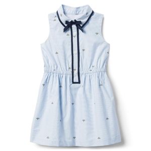 Janie and Jack Striped Bee Shirtdress